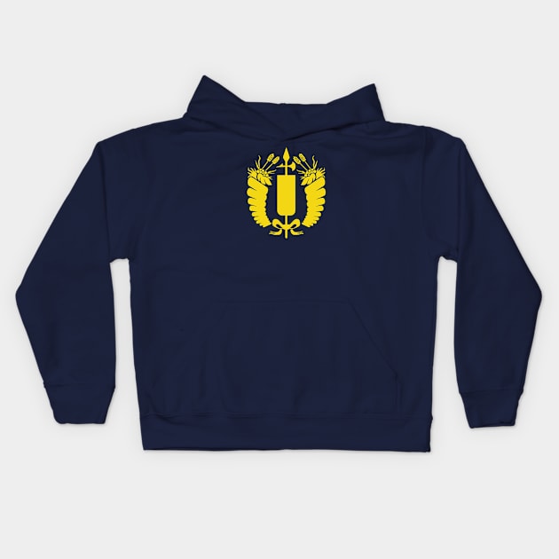 Gran Colombian Kids Hoodie by ohmybach